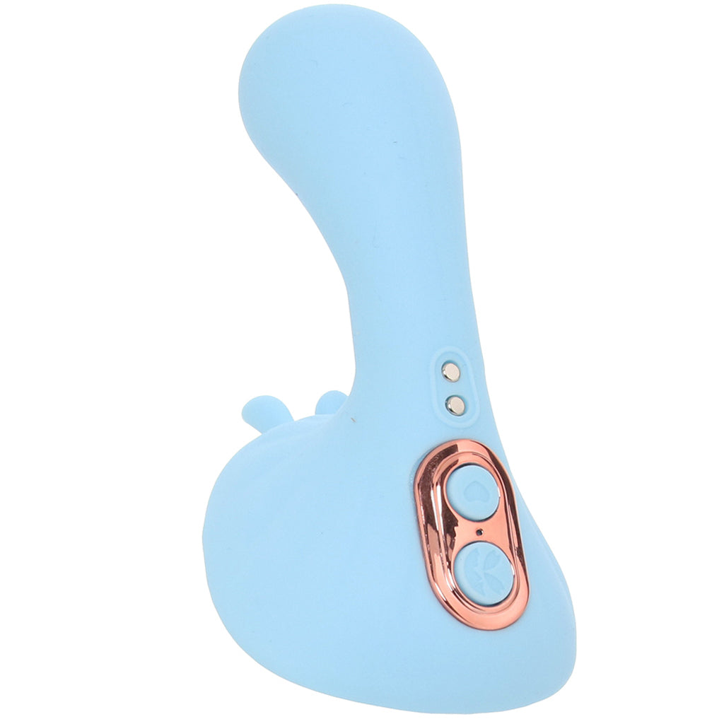 Maia Averi Dual Stimulator Vibe in Blue - Vibrators - HoneyHugs Canada (View 5)