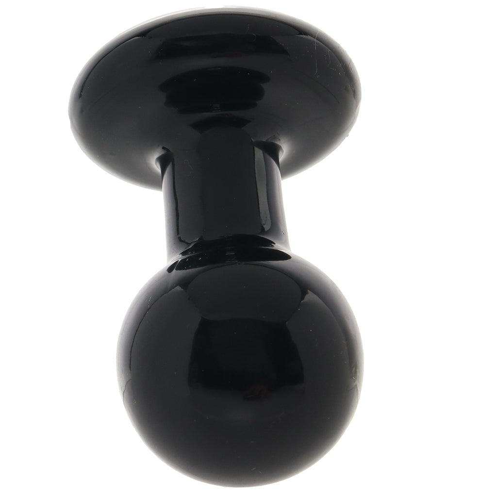 The Classic Round 3 Piece Butt Plug Set in Black