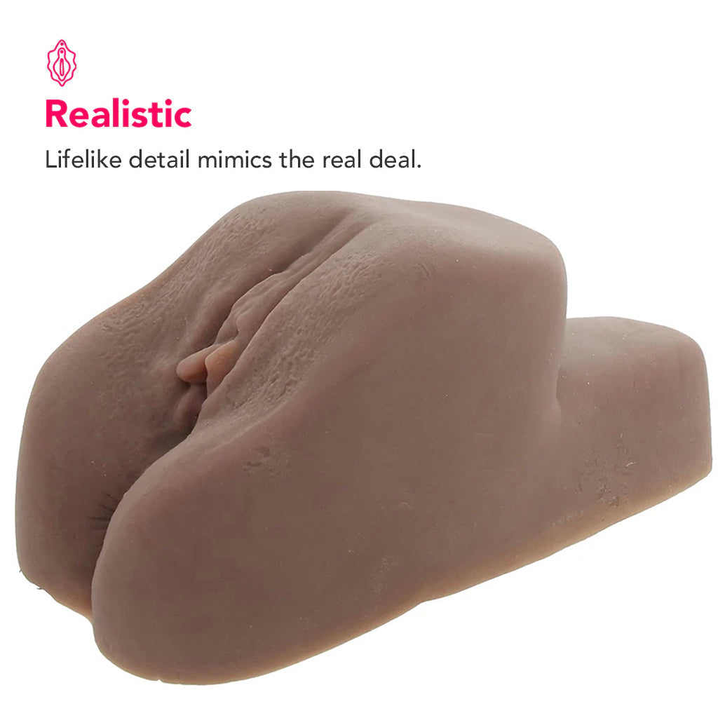 CalExotics Lacey's Afro-Centric Pussy & Ass Vibrating Stroker - Male Masturbators - HoneyHugs Canada (View 7)