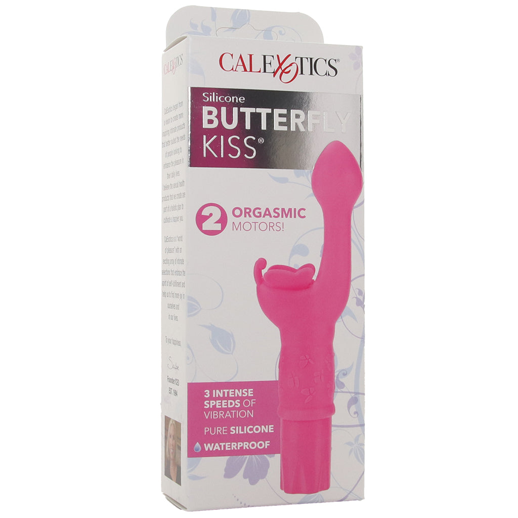 Silicone Butterfly Kiss Vibe in Pink