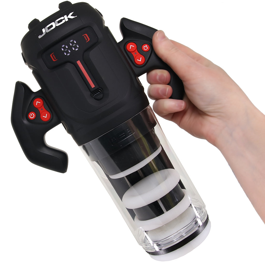 Jock Turbo Spin Thrusting & Rotating Masturbator