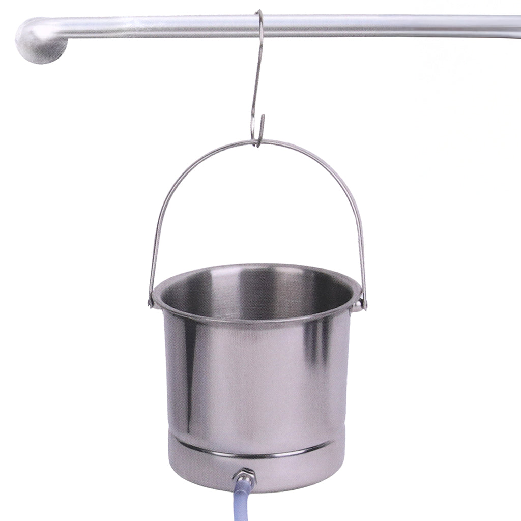 Aqua Clean 8 Piece Stainless Steel Bucket Set