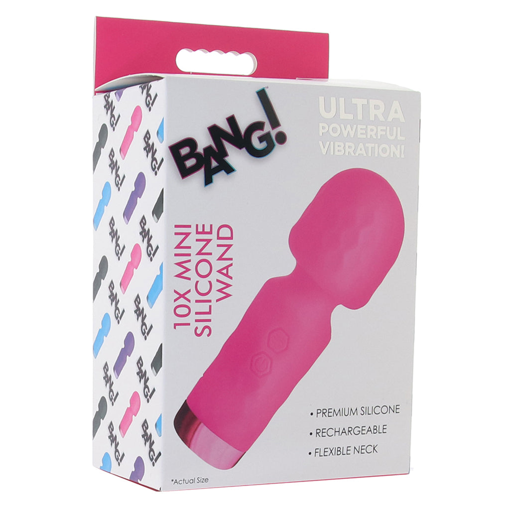 Bang! Bang! Mini Silicone Wand in Pink - Vibrators - HoneyHugs Canada (View 6)