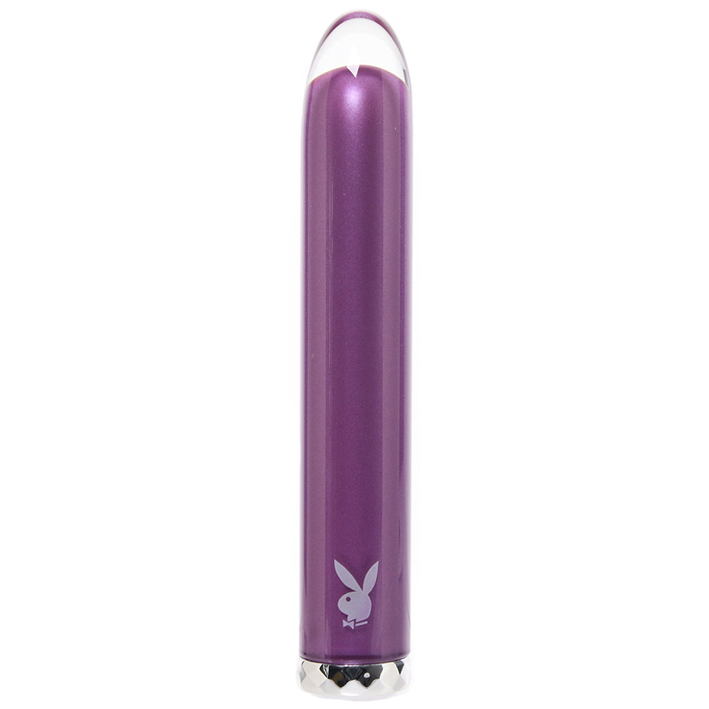 Playboy Playboy Amethyst Glass Vibe - Vibrators - HoneyHugs Canada