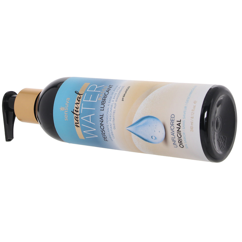 Natural Water Based Lube in 8.12oz/240ml