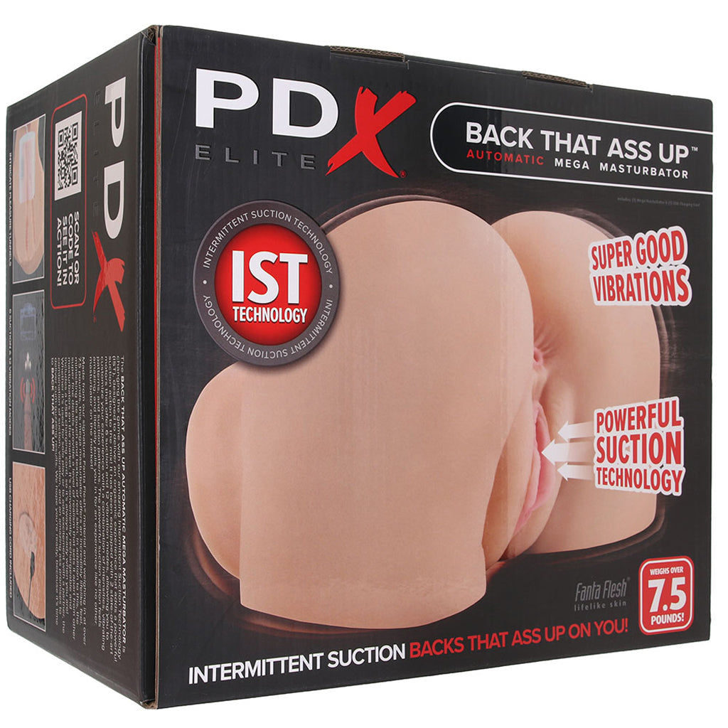 Pipedream PDX Elite Back That Ass Up Suction Masturbator in Light - Male Masturbators - HoneyHugs Canada (View 6)
