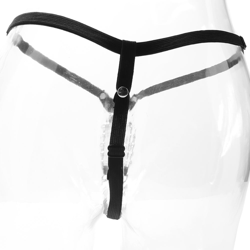 CalExotics Lover's Thong with Pleasure Pearls - Vibrators - HoneyHugs Canada (View 5)