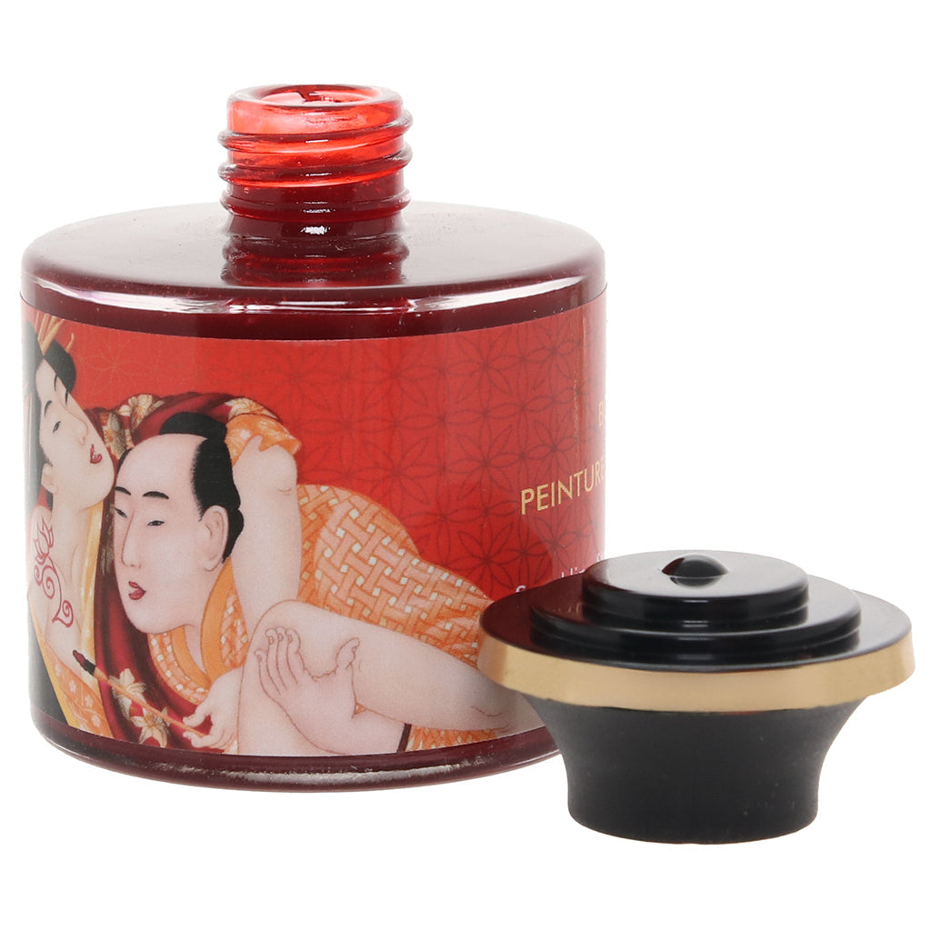 Edible Body Paint 1.7oz/50ml in Sparking Strawberry Wine