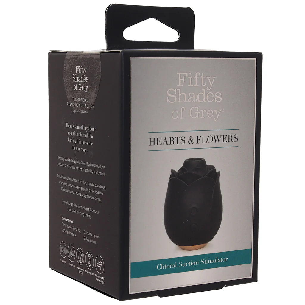 Fifty Shades of Grey Fifty Shades Of Grey Hearts & Flowers Rose Vibe - Vibrators - HoneyHugs Canada (View 9)