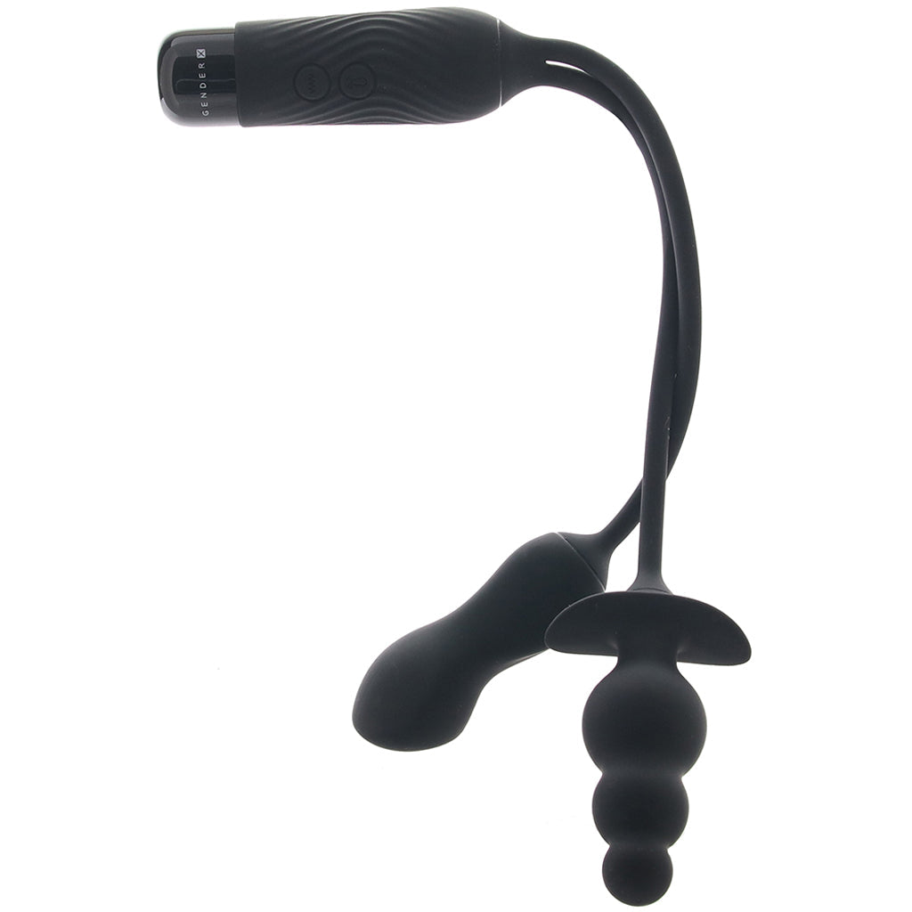 Gender X Gender X Double My Pleasure Egg and Plug Vibe - Vibrators - HoneyHugs Canada