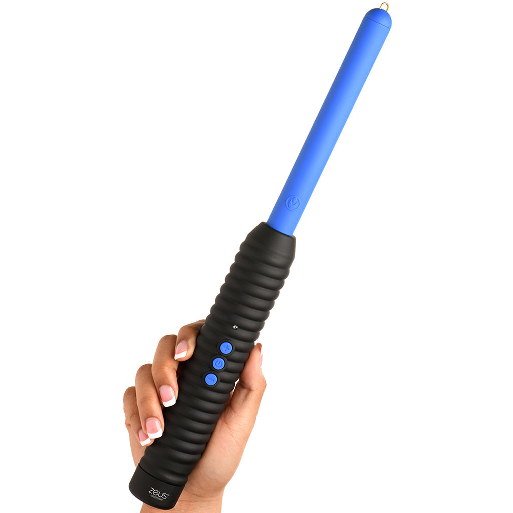 Zeus Electrosex: Master the Charge with the Sovereign E-Stim Shock Rod