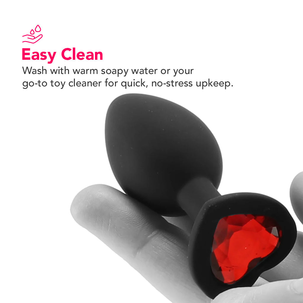 Luxe Bling Butt Plug Kit: Dazzling Pleasure, Graduated Sensation, Exquisite Design