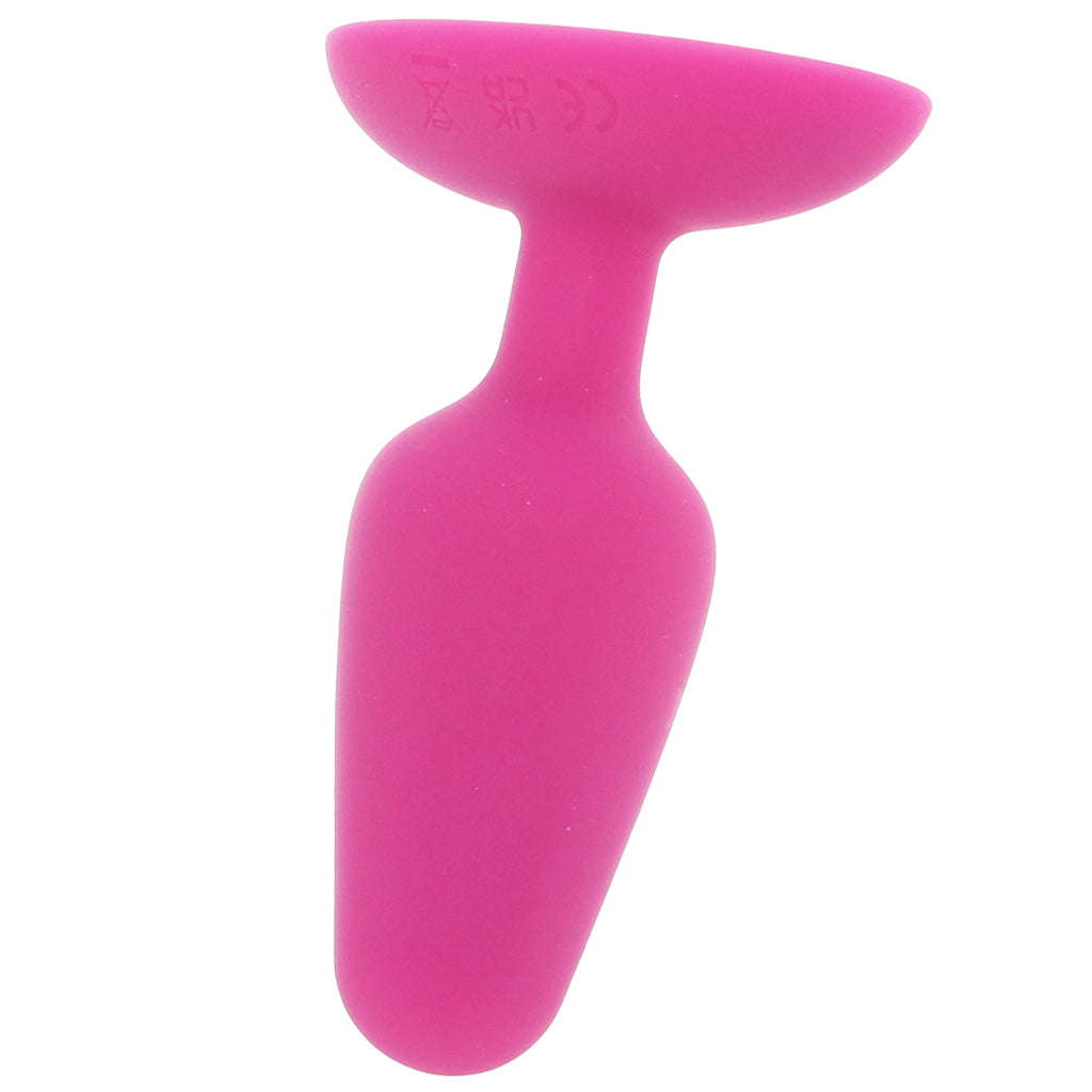 Bang! Bang! Vibrating Silicone Butt Plug in Pink - Vibrators - HoneyHugs Canada (View 6)
