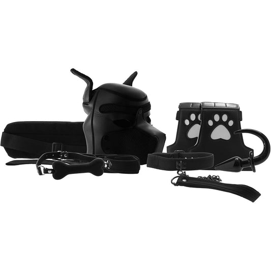 Ouch! Deluxe Puppy Play Bondage Kit - XL Training & Immersion Set