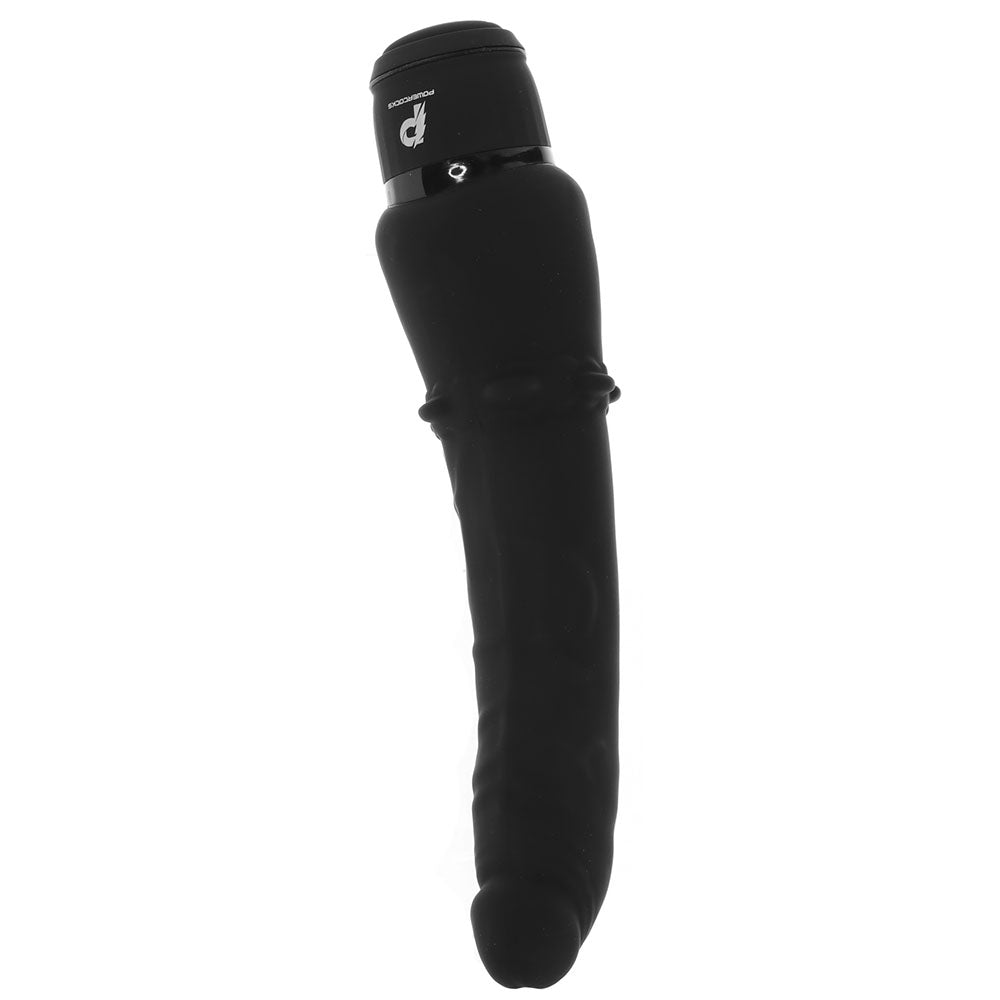 Power Cock 7 Inch Slim Realistic Vibe in Black