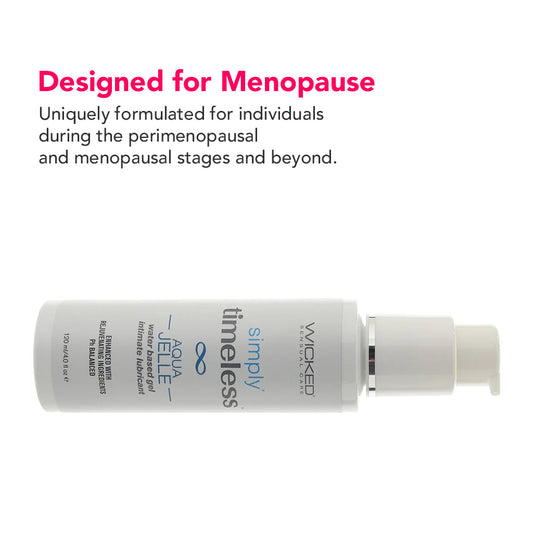 Simply Timeless for Menopause Aqua Jelle Lube 4oz/120ml
