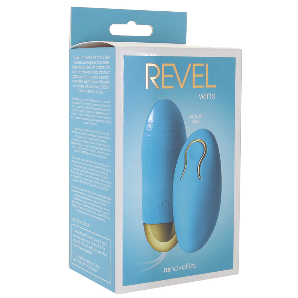 Revel Revel Winx Remote Bullet Vibe in Blue - Vibrators - HoneyHugs Canada (View 6)