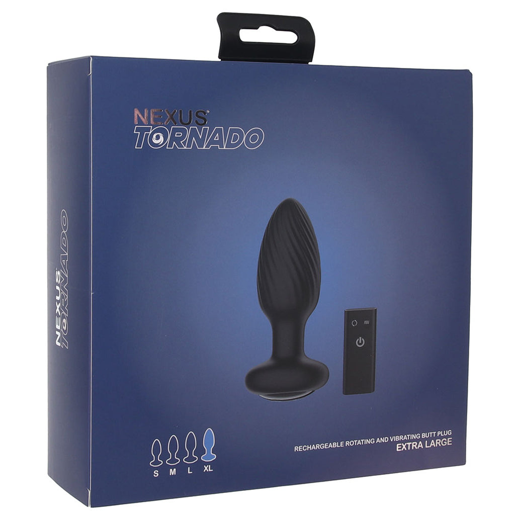 Nexus Tornado Remote Rotating Butt Plug Vibe - Vibrators - HoneyHugs Canada (View 6)