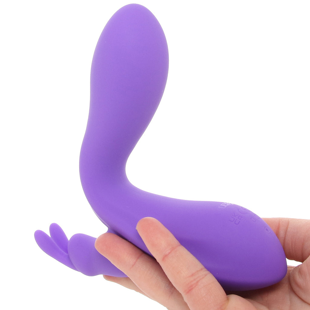 Flex Bend & Hold Double Rumbler Rabbit Vibe