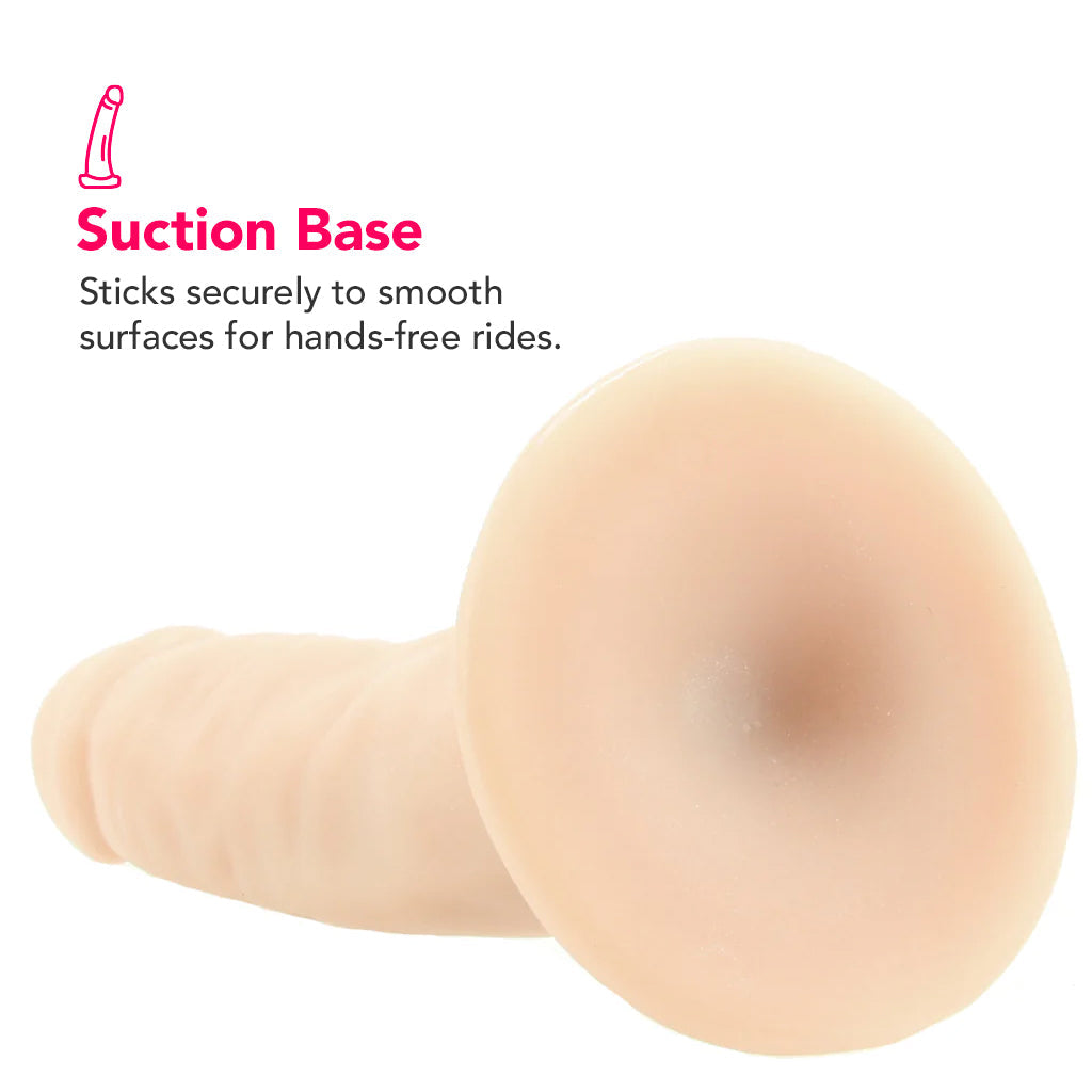 Dr. Skin 5.5 Inch Cock with Suction Cup in Beige