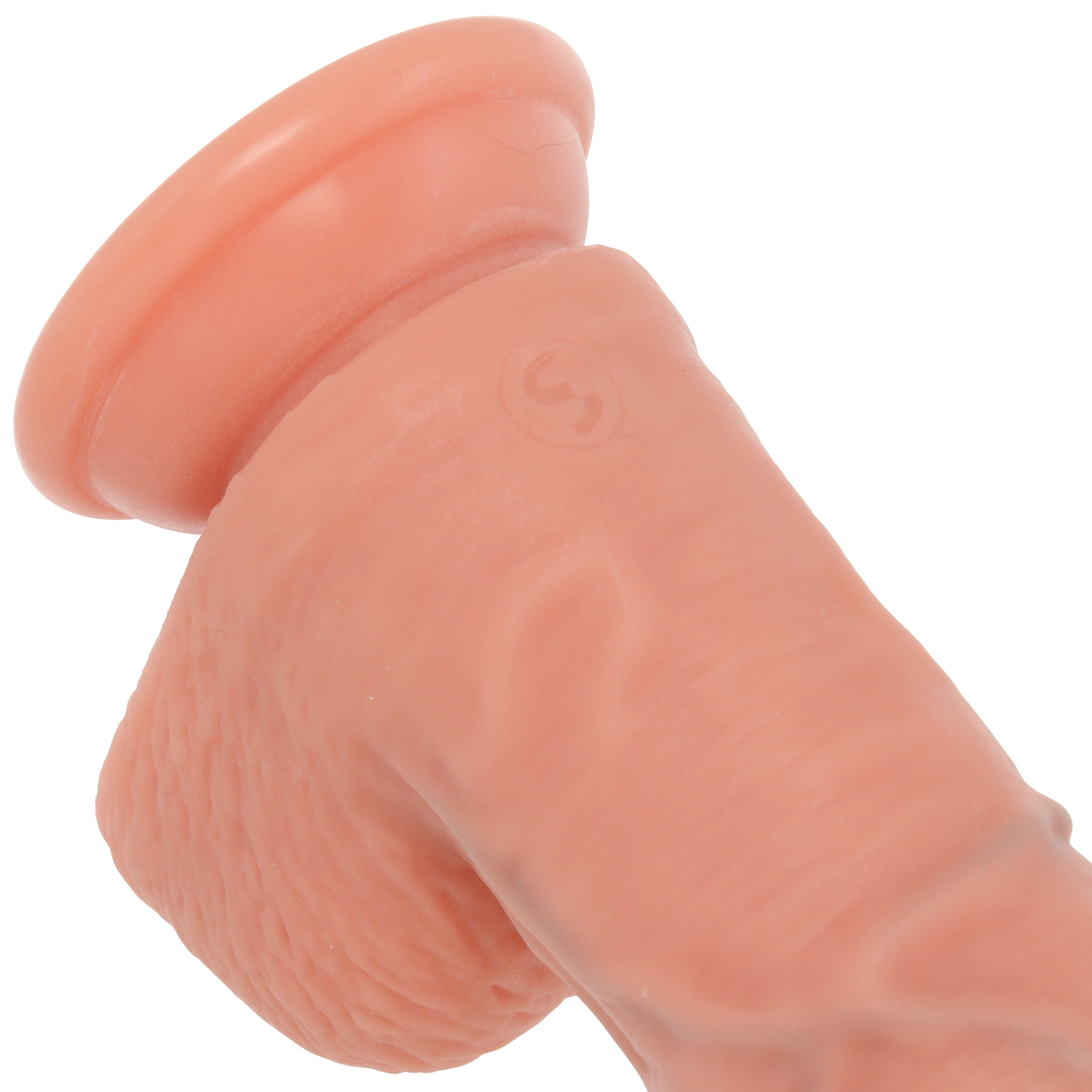 RealRock 7 Inch Dual Density Ballsy Thrusting Dildo