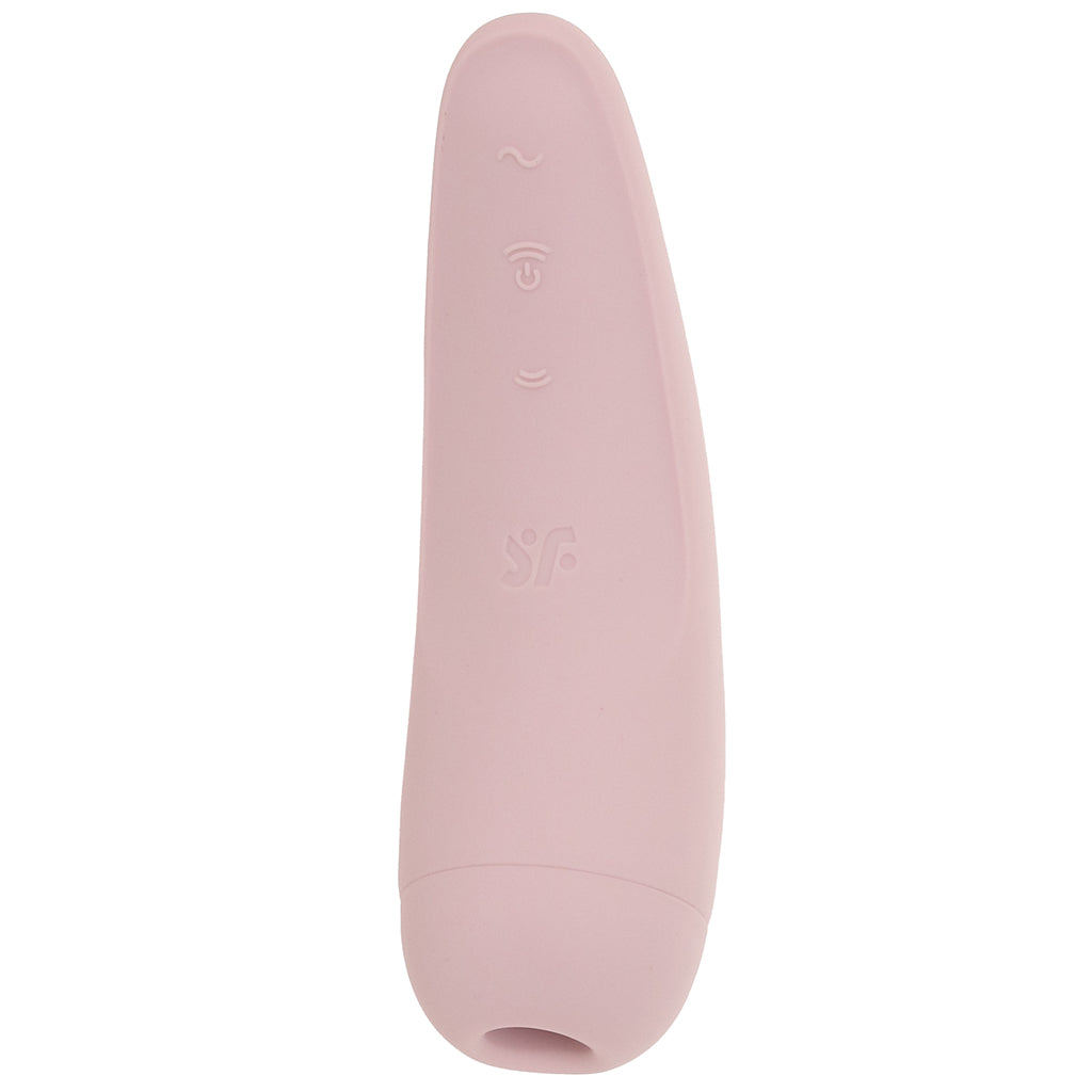 Satisfyer Satisfyer Curvy 2+ Air Pulse Stimulator in Pink - Vibrators - HoneyHugs Canada (View 3)