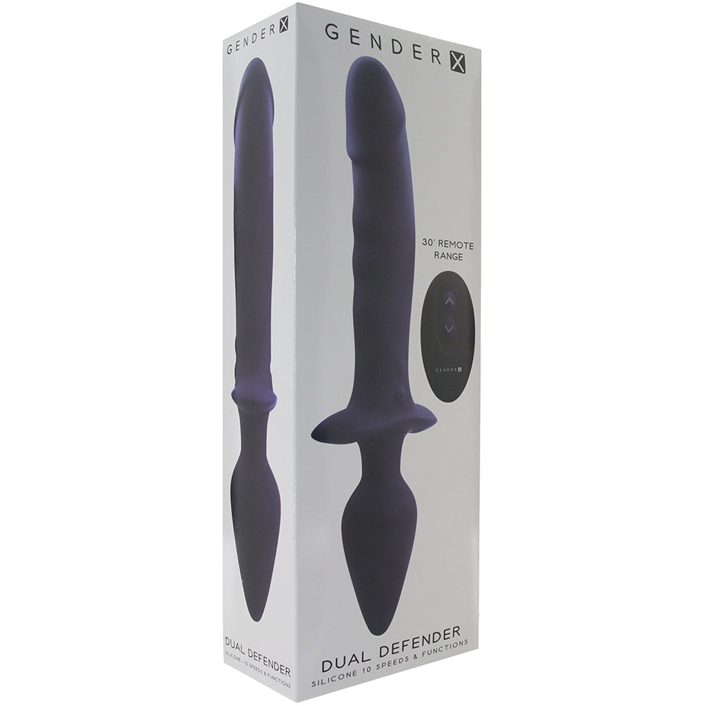 Gender X Gender X Dual Defender Vibe - Vibrators - HoneyHugs Canada (View 6)