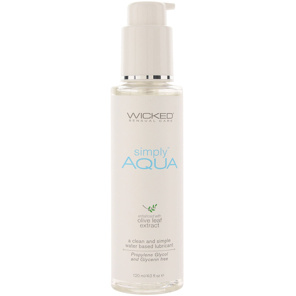 Simply Aqua Lube 4oz / 120ml