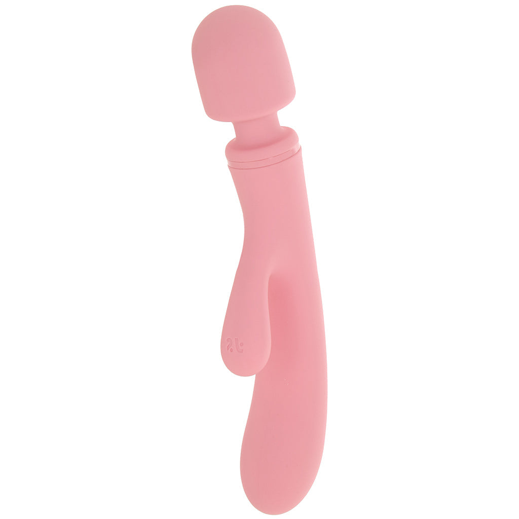 Satisfyer Satisfyer Triple Lover Rabbit Wand Hybrid Vibe in Pink - Magic Wands - HoneyHugs Canada (View 5)