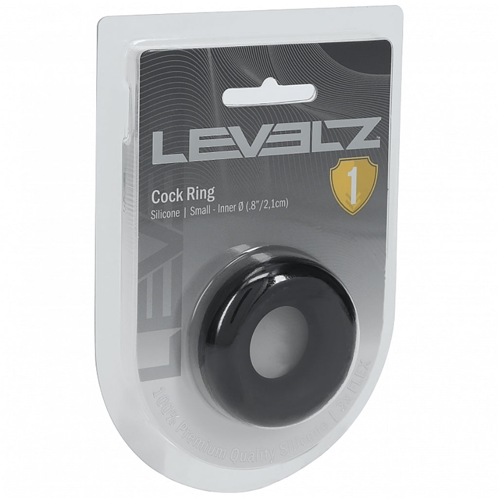 LEVELZ Silicone Small Cock Ring in .8