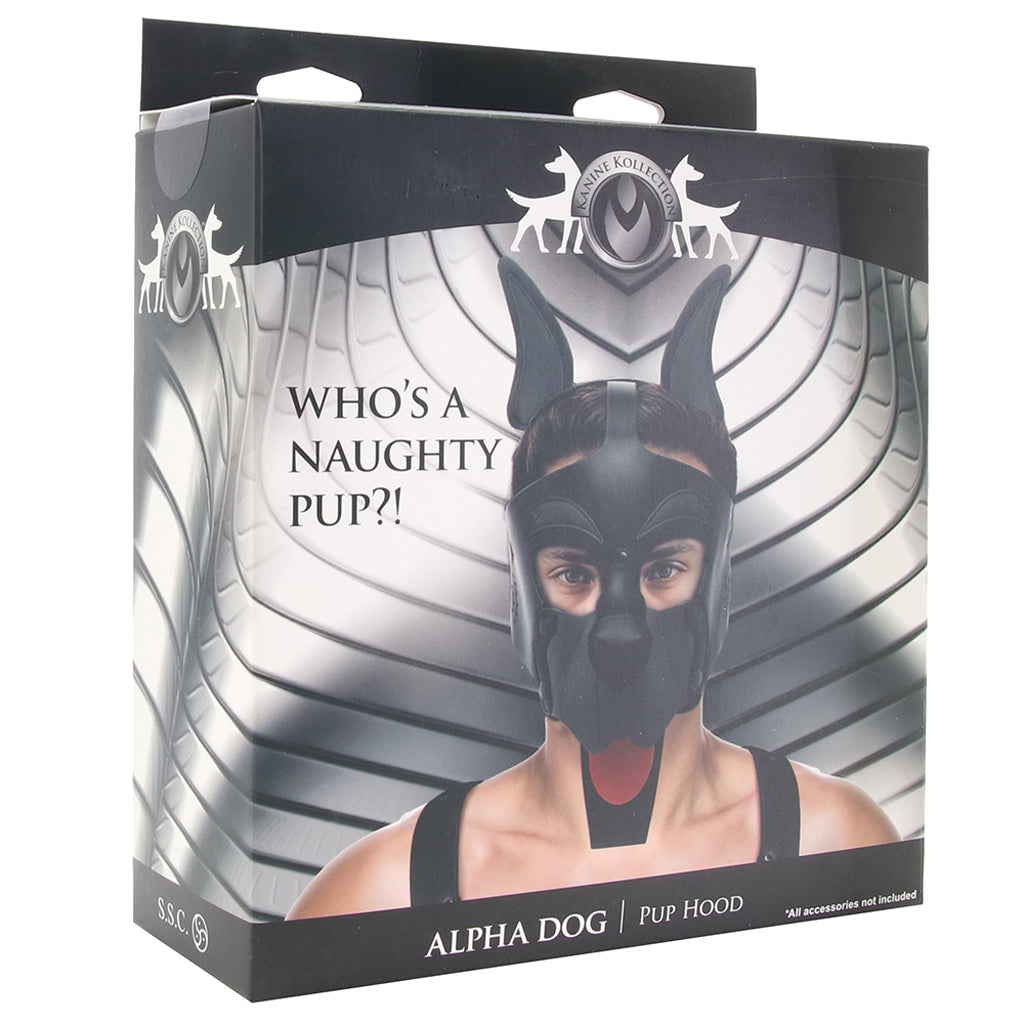 Kanine Kolection Alpha Dog Pup Hood in Black