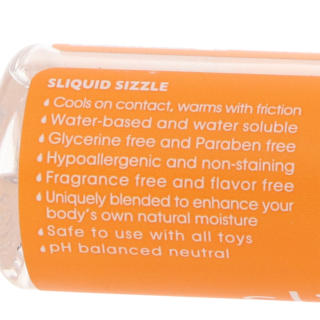 The Balance Collection Sizzle: Natural Warming & Tingling Lubricant - Silky Smooth 2oz/60ml