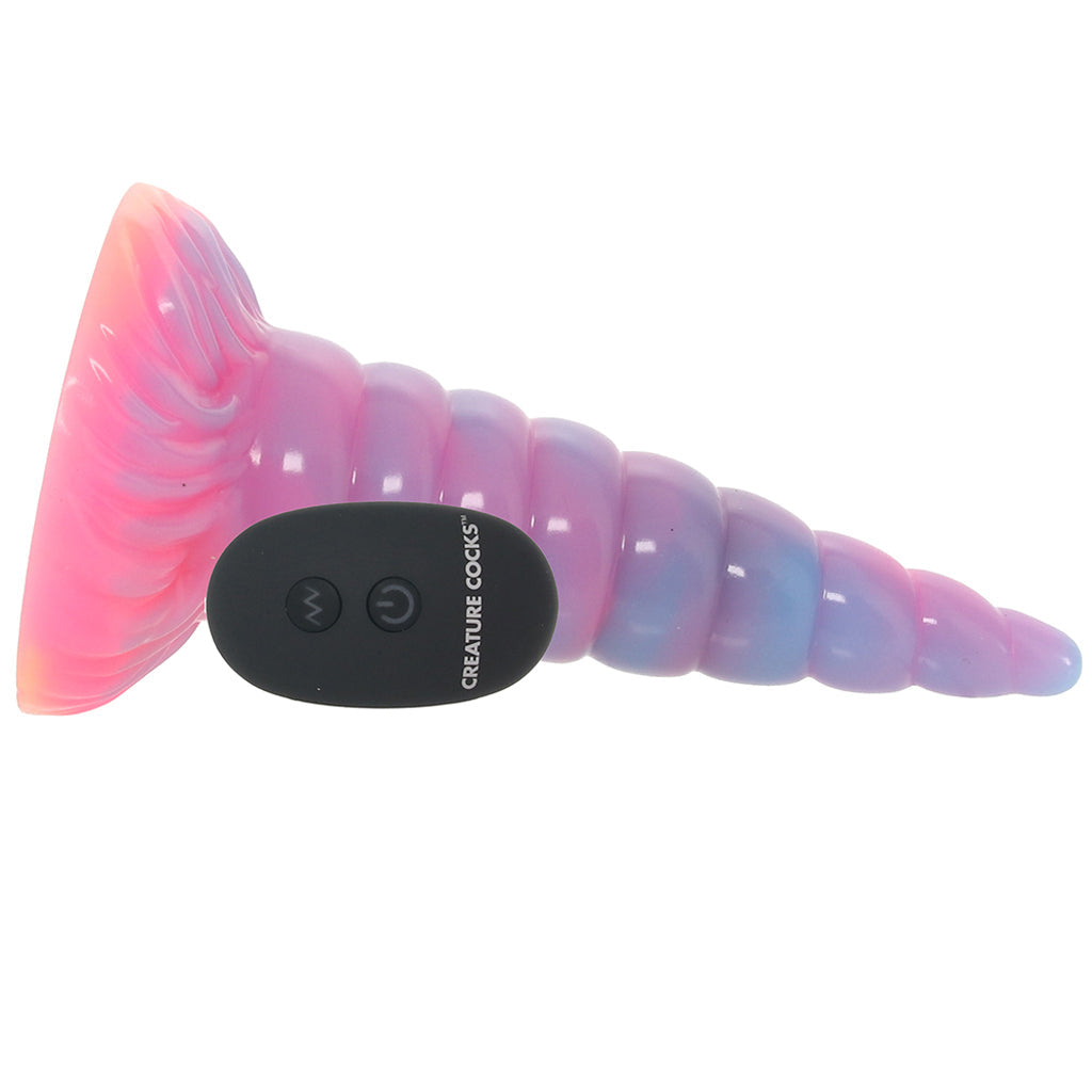 Creature Cocks Creature Cocks Unicorn Glow-In-The-Dark Vibe - Vibrators - HoneyHugs Canada (View 3)