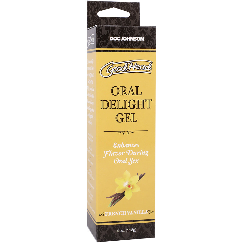 GoodHead Oral Delight Gel 4oz/113g in French Vanilla