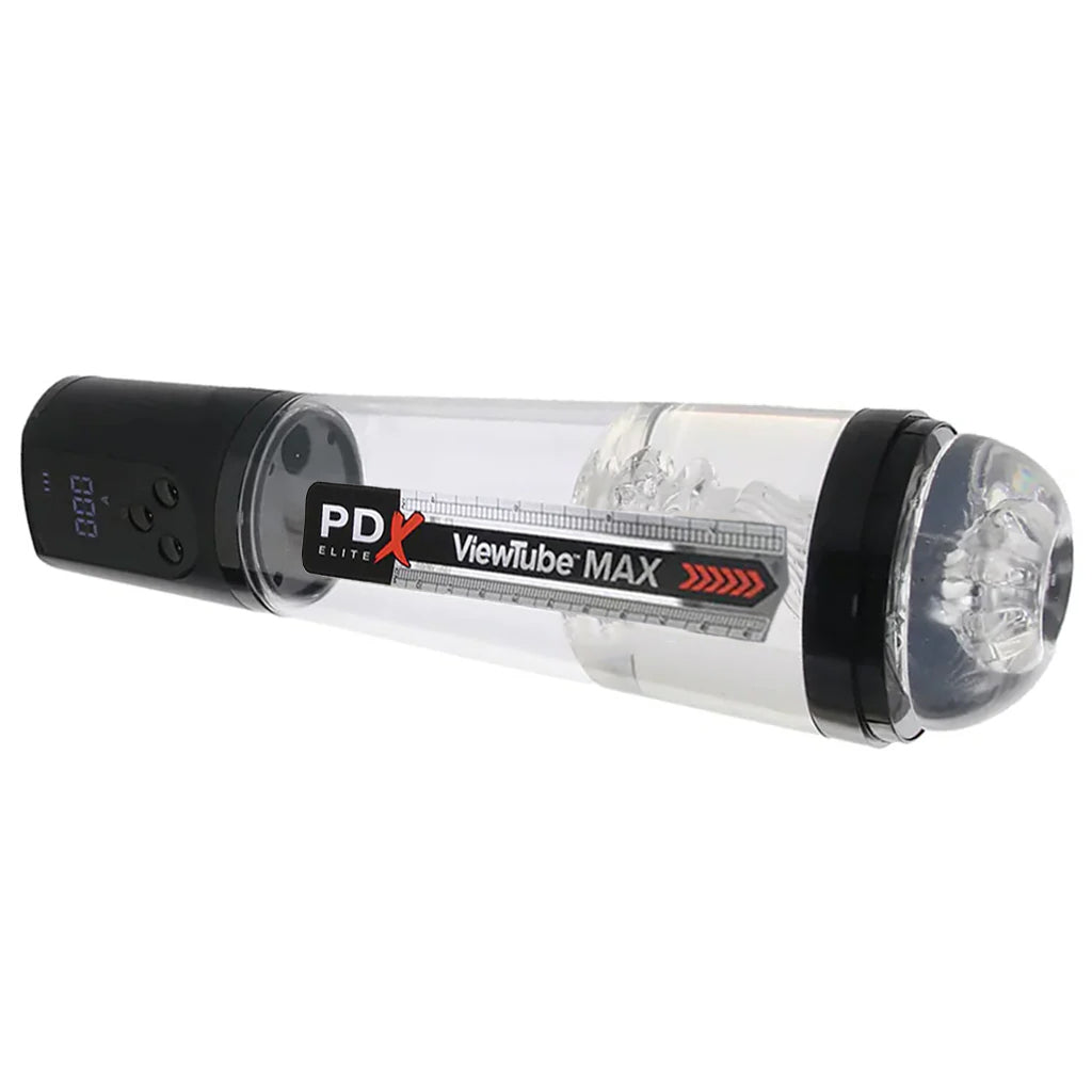 Pipedream PDX Elite ViewTube Max View Suction Stroker - Male Masturbators - HoneyHugs Canada