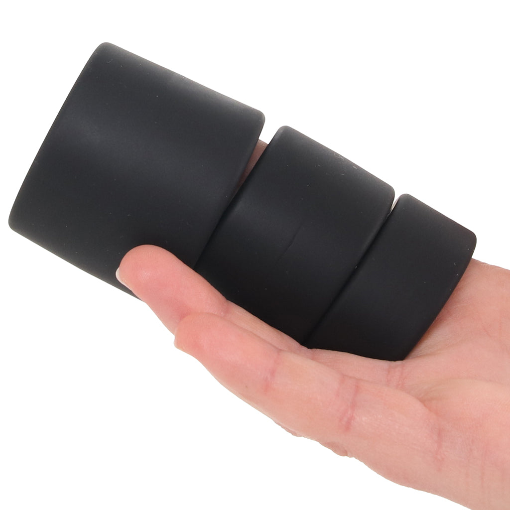 LEVELZ 3 Piece Silicone Ball Strap Set