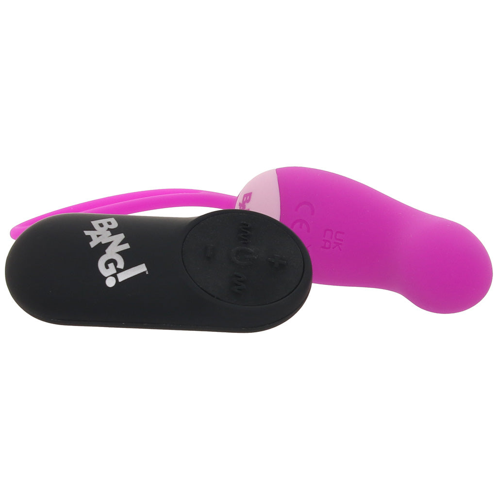 Bang! Bang! Silicone Mini Vibe with Remote in Purple - Vibrators - HoneyHugs Canada (View 3)