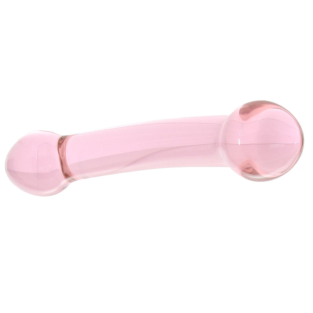 gläs Double Trouble Glass Dildo