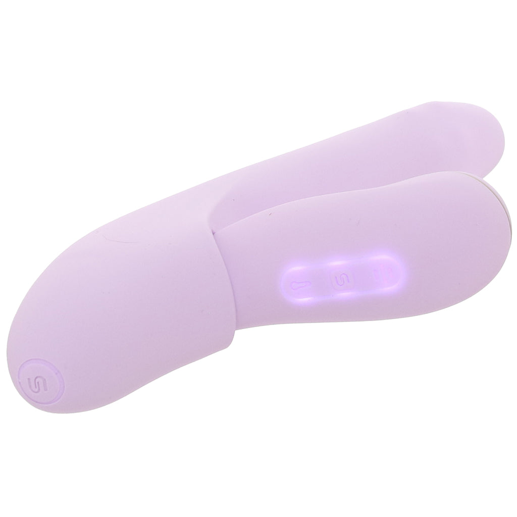Svakom DuoGlow Thrusting Beaded Vibe with Pulsing Stimulator - Vibrators - HoneyHugs Canada (View 5)