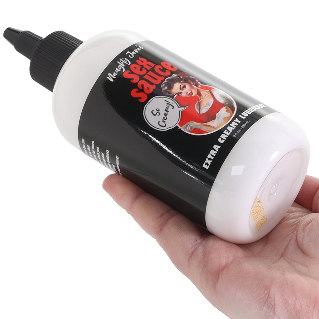 Naughty Jane's Sex Sauce Extra Creamy Lubricant in 8oz/236m