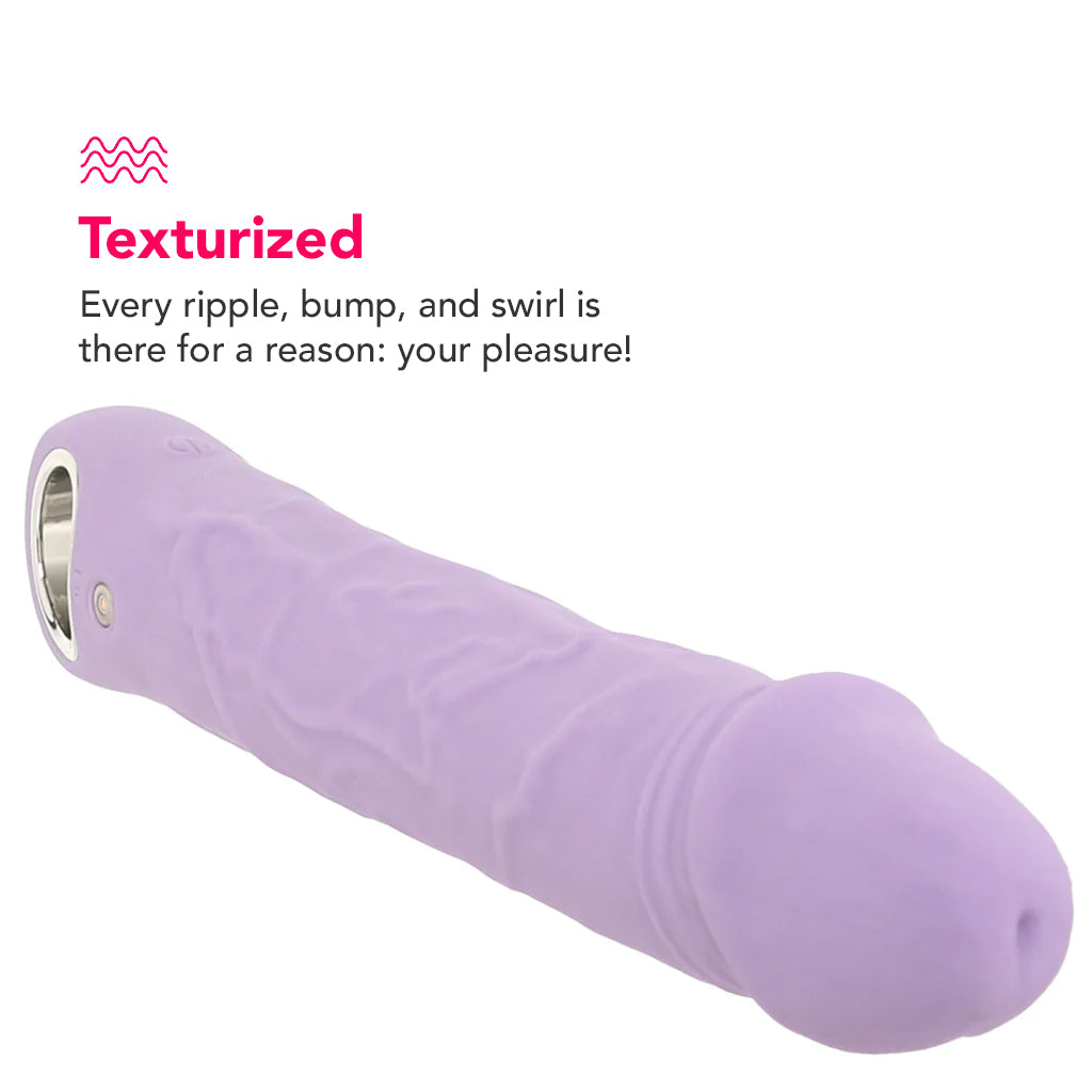 Evolved Novelties Large Purple Fantasy Vibe - Vibrators - HoneyHugs Canada (View 2)