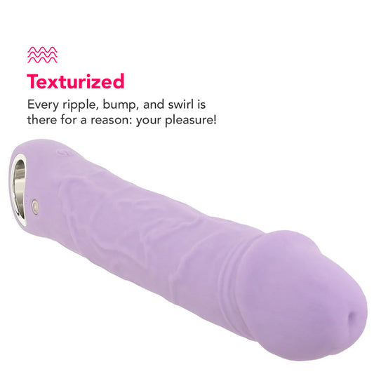 Evolved Novelties Large Purple Fantasy Vibe - Vibrators - HoneyHugs Canada (View 2)