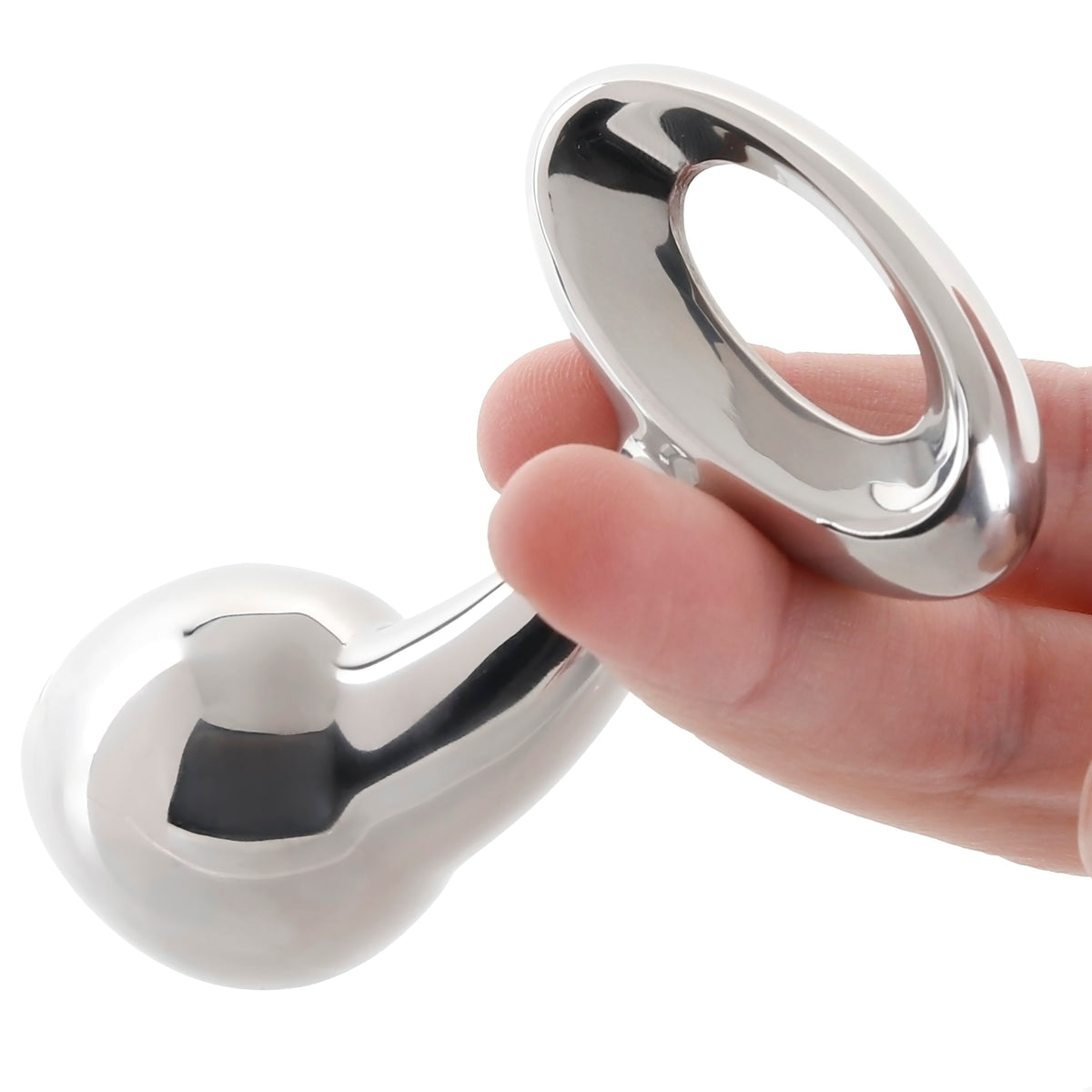 Stainless Steel Anal Plug in Medium