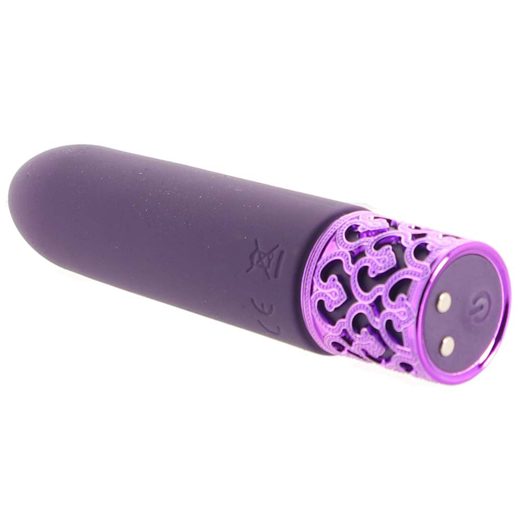 Ouch! Royal Gems Imperial Bullet Vibe in Purple - Vibrators - HoneyHugs Canada (View 5)