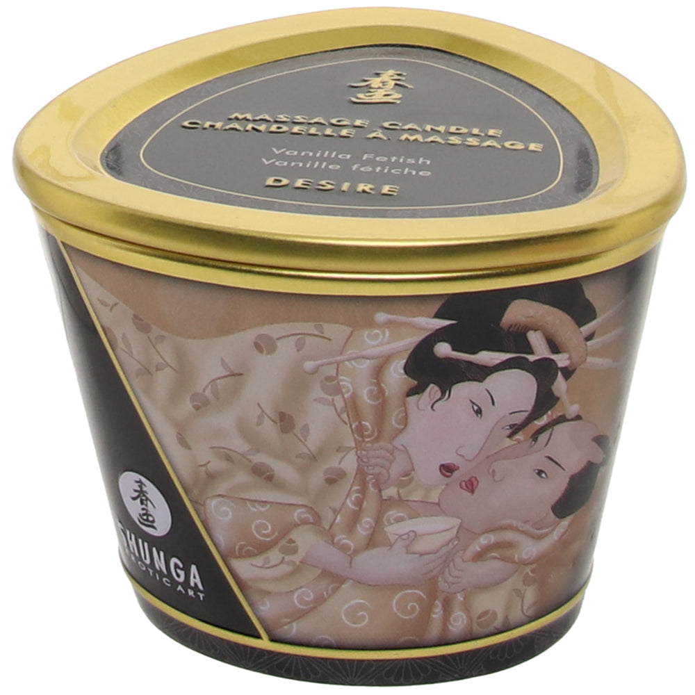 Massage Candle 5.7oz in Vanilla Fetish