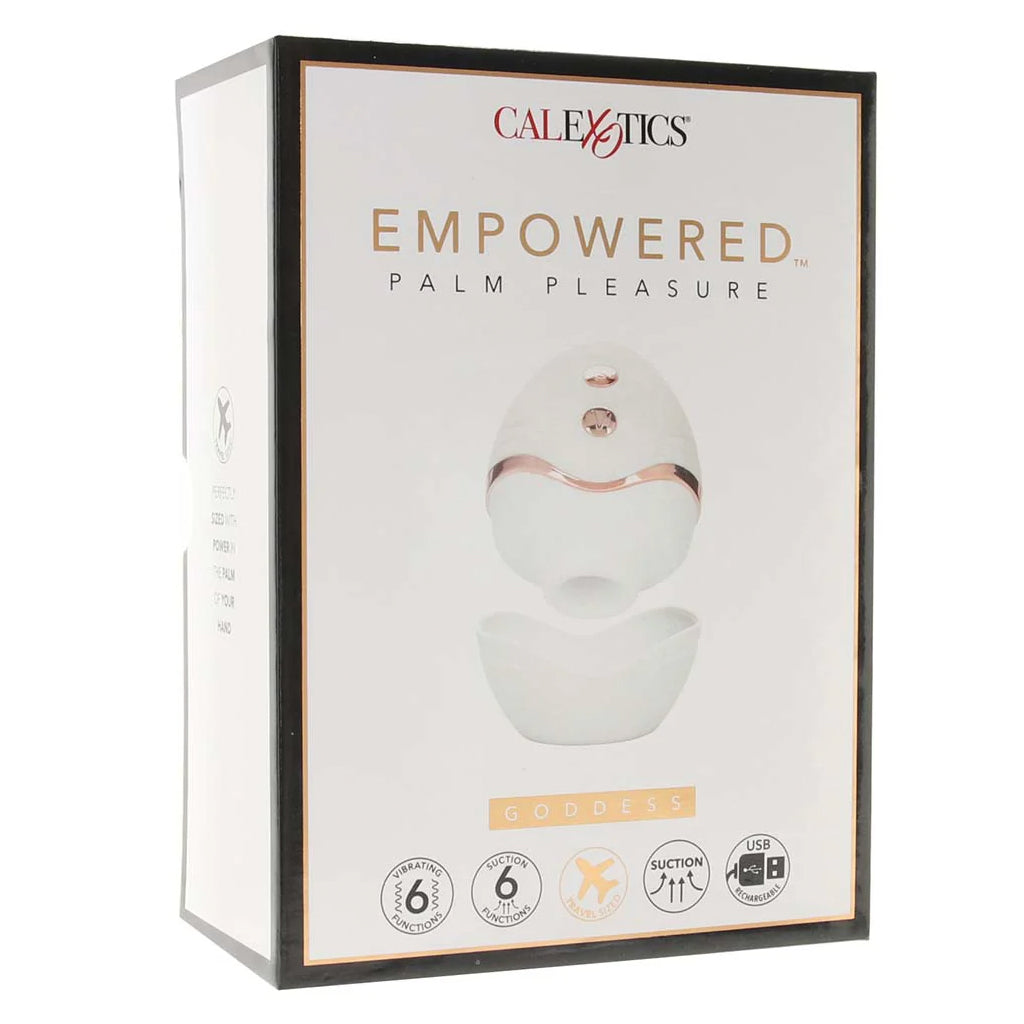 CalExotics Empowered Palm Pleasure Goddess Suction Massager - Vibrators - HoneyHugs Canada (View 9)
