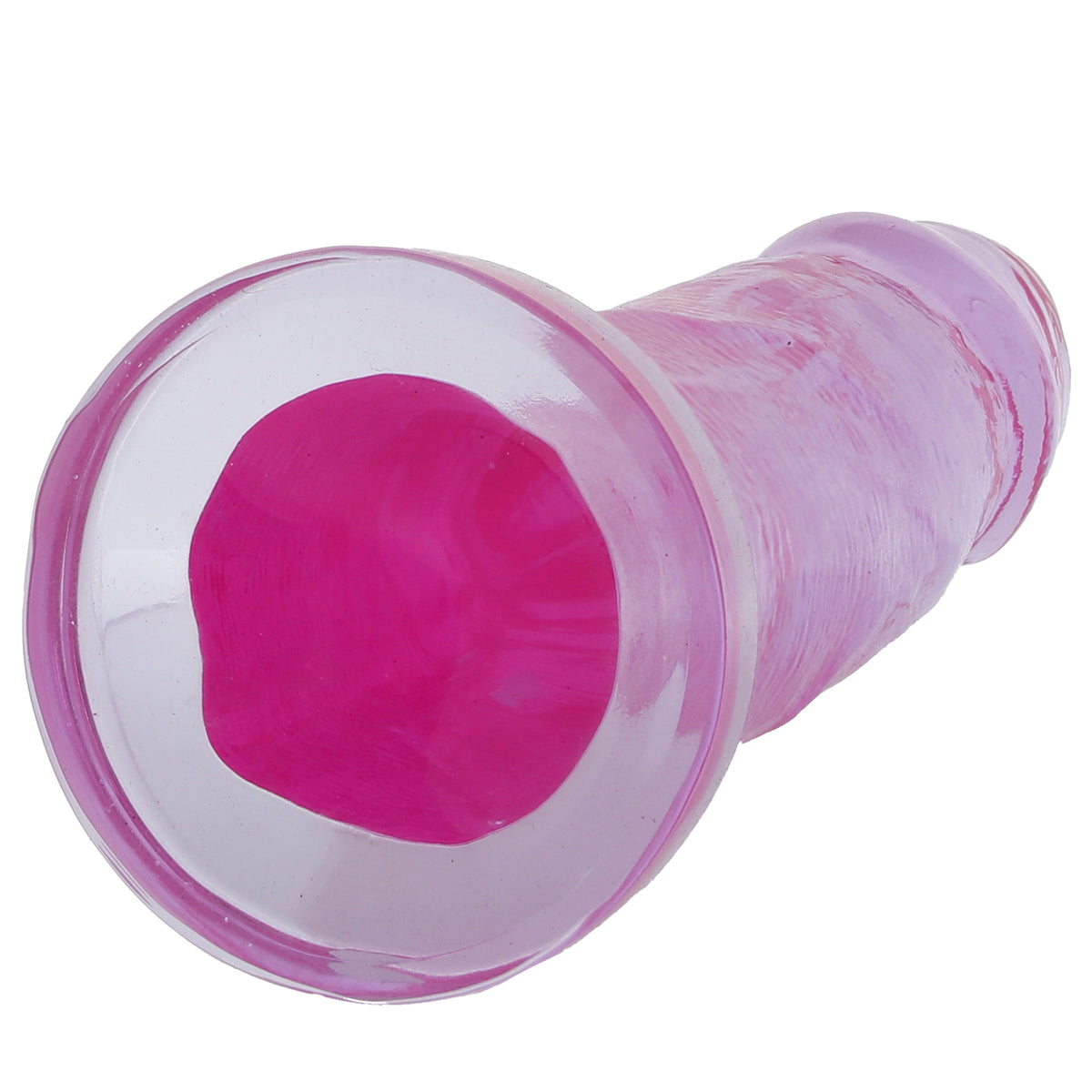 Crystal Jellies 7 Inch Realistic Dildo in Purple