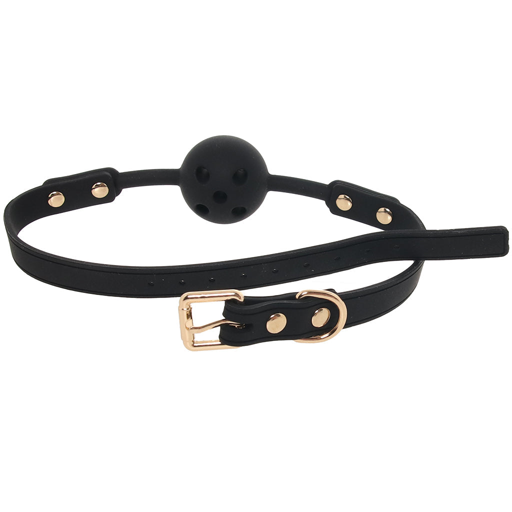 Temptasia Ardor Silicone Ball Gag in Black