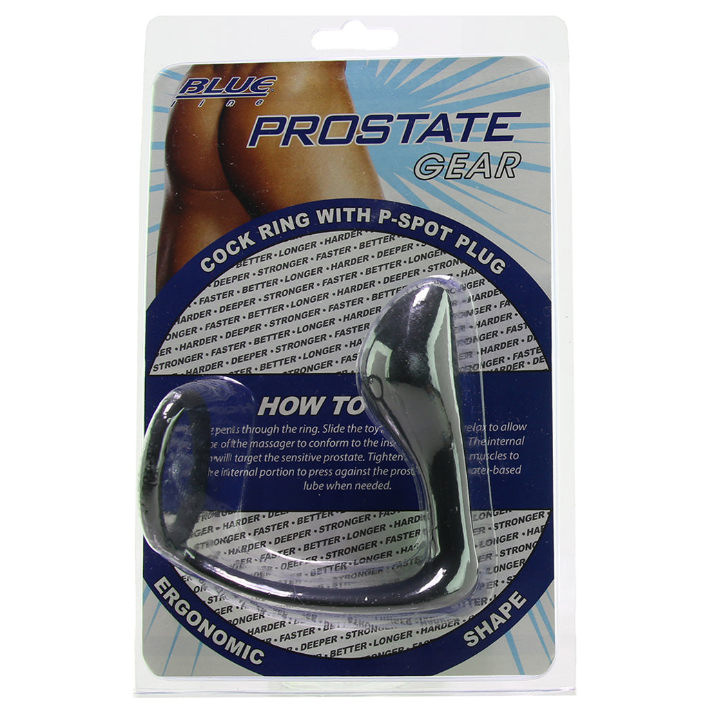 Blueline Men's Dual-Action P-Spot Cock Ring | Ultimate Prostate Pleasure