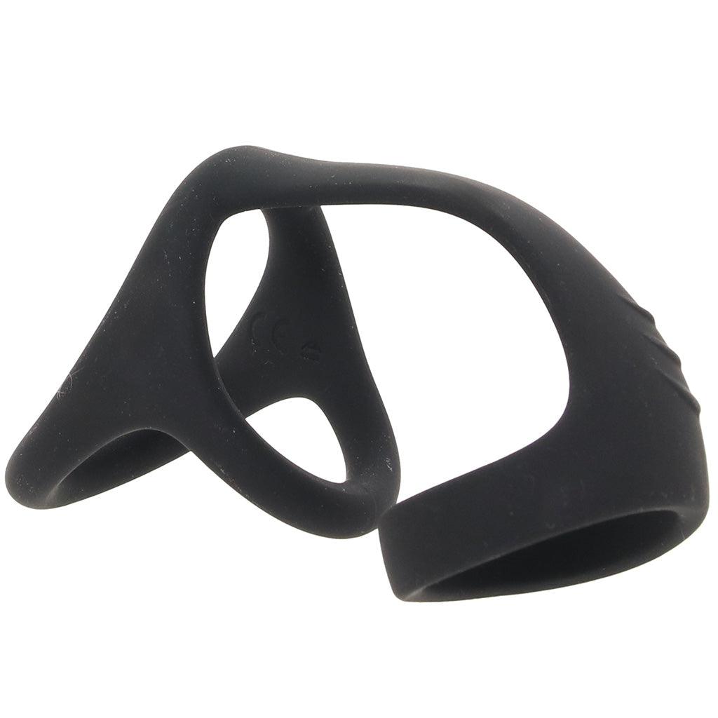 Magic Ridged Silicone Cock & Ball Enhancer: Elevate Your Pleasure